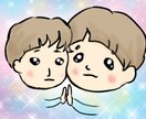 ゆるくてかわいい似顔絵かきます ゆるいけど似ています。キーホルダーにもおすすめ イメージ2