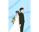 お写真から似顔絵・記念イラストをお描きします 大切な思い出も、SNSアイコンも。心を込めてお描きします イメージ4