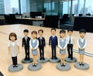 写真から作るフィギュア｜会社・グループ似顔人形ます 大人数 同僚 送別会・歓迎会 プレゼント 法人 周年記念 イメージ6