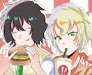 アニメ調の魅力溢れるイラストを描きます ポップなものからしっとり系まで幅広い作風で描きます イメージ1