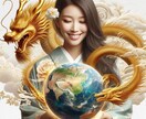 瀬織津姫の龍体エネルギーのアチューメントをします 瀬織津姫様と繫がり織り物をしご縁結びが出来るエネルギー❤ イメージ1