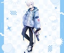 Vtuber・配信者・IRIAM立ち絵制作します カラフルPOPな絵柄ででサムネ映えする！目を引く立ち絵制作 イメージ5