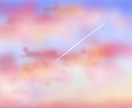 ゆめかわいいあなたの空のイラスト描きます 空想上でもOK！貴方だけの空を描きます！ イメージ1