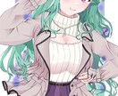 様々な用途で使える綺麗なイラストをお描きします 商用〇、キャラのみ、サムネイル/SNSアイコン/ミニキャラ イメージ7