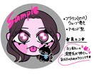 自由にカスタム！！SNSで目立つ顔アイコン描きます 自分風にも！推し風にも！？特別価格5名様まで3000円〜★ イメージ6