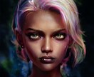 お好きな顔写真、画像をイラスト化実写化美化します AI搭載のツールで自在に個性的なイラストを イメージ7