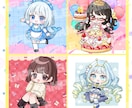 商用利用可能！可愛く綺麗なSDイラストを制作します 信頼の高品質！初めてのご依頼でも安心サポート♪ イメージ9