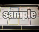 オリジナル色紙入れパネル作ります 「こんな色紙入れが欲しかった！」細かいご要望お聞き致します。 イメージ1