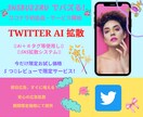 Twitterフォロワーを増やします +１００人★減少なし★ツイッタ宣伝拡散☆お試し価格５月末まで イメージ1