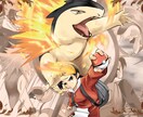 オリジナル、二次創作アイコン描きます 東方、ポケモン、オリジナルアイコン描きます。 イメージ9