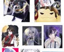 あなただけのイラスト制作いたします ゴシックな雰囲気のあるキャラクターアイコン イメージ2