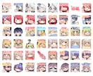 セット割引有！　配信用スタンプを作成いたします アニメーションスタンプも作成できます。お気軽にご相談ください イメージ9