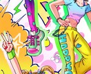 女の子のアイコンや立ち絵、イラスト制作します ポップ系やカッコイイ系の女の子を描けます! イメージ3