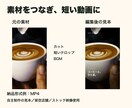 お手元の素材をSNS向けの縦動画に編集します カット・テロップ・BGM込み。まずは1本から イメージ2
