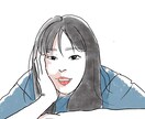 似顔絵描きます シンプルな線画イラストですオーダーには柔軟に対応致します イメージ5