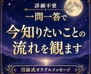 詳細不要｜一問一答で、今知りたいことの流れを観ます 恋愛・仕事・人間関係・金運、あらゆる疑問を解くスピード鑑定 イメージ1
