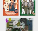 躍動感のあるイラスト制作受け付けます アイコン、一枚絵、サムネなどに イメージ4