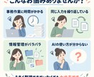 あなたの業務に合うAI効率化プランを提案します 面倒な作業を整理し、AIに任せられる業務を一緒に見つけます イメージ2