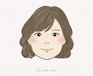 アイコンや席次表にオススメの似顔絵をお描きします 結婚式や職場のプロフィール、名刺に！修正無制限 イメージ5