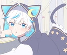 歌ってみたのサムネイルを描きます 本家寄せOK！可愛い絵柄のイラストが得意です♡ イメージ9
