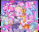 創作キャラやvtuberさんのイラスト描きます あなたのオリジナルキャラ描かせてください イメージ2