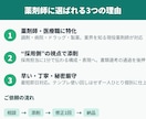 現役薬剤師があなたの職務経歴書を添削します 調剤・病院・ドラッグ・製薬｜採用側目線で書類選考突破へ イメージ2