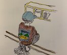 あなたの思い出の写真を味のある素敵な絵にします お店の広告やインテリアにもにどうぞ！ イメージ5