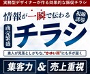 インパクト全開◇集客につながるチラシを作成します プロ品質×集客力｜アナタの会社の販促活動をお手伝いいたします イメージ10