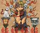 アイコン・ヘッダー・ジャケット等を作ります 漫画チックなイラストをご提供します！ イメージ10