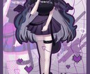 可愛い全身イラストを作成います MVイラスト、立ち絵などご希望のイラストをお作りいたします！ イメージ3