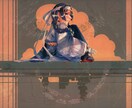 背景まで凝った描き込み細かめのイラスト制作します 動画サムネやお祝いイラスト、同人誌の表紙や挿絵に。 イメージ9