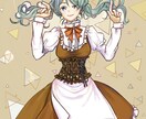 暖かくて可愛い女の子のイラストを作成します 暖かくて可愛い女の子のイラストを作成し イメージ3