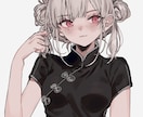 キャラクターイラストデザインいたします 彩度低め美少女イラストが得意です！ イメージ1