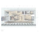 間取り図とデザイン案を作成します ハウスメーカーや工務店への持ち込み用に。 イメージ2