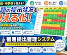 先生必見！宿題提出管理を自動化します 提出状況を見える化し業務を効率化 イメージ1