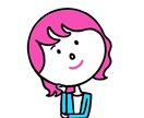 シンプルでポップな似顔絵（色 Ver.2）描きます シンプルなタッチで雰囲気のある似顔絵をご提供いたします。 イメージ3