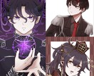 イラスト制作承ります アニメ調のキラキラした絵柄をお求めの方へ イメージ3