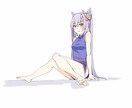 ツイッターのアイコンやVキャラを作成させて頂きます あなたの要望に出来る限りお応え出来るイラストを提供致します。 イメージ2