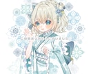 抜け感のあるタッチでイラスト描きます 儚い。透明感。ふわふわ。きゅんとする1枚を。 イメージ6