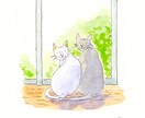 やさしい水彩イラスト描きます 淡い色彩で絵本の挿絵のようなイラストを描きます イメージ5