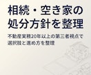 相続・空き家の処分方針を整理しますます 売る・貸す・残す・解体など不動産の選択肢を第三者視点で整理 イメージ1