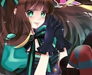 用途は自由♡アイコンや立ち絵など1枚絵描きます キラキラ可愛い！あなただけのオリジナルイラストです！ イメージ1