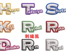 2つ500円！オリジナルネームプレート作成します 毎日持ち歩ける！世界にひとつだけのネームプレート イメージ3