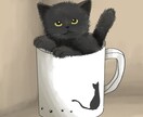 油絵風特化！あなたのペットを油絵風に描きます 【油絵風×猫】どんな毛色、ポーズでも愛猫をかわいく描きます イメージ4