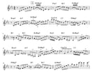 プロのジャズピアニストが耳コピ採譜し楽譜作成します コード付け無料！全楽器対応、低音質、高難度、アレンジ可能です イメージ13