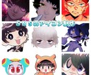 YouTubeやツイッターのアイコンなどを描きます SNS等のアイコンを描きます。 イメージ1