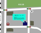 フラットで見やすい地図を作成します Web用／DTP用それぞれ対応可能　まずはご相談ください イメージ1