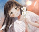 女の子のイラスト描きます ふんわりした色合い・雰囲気にこだわって仕上げます！ イメージ2