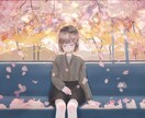 一枚絵を作成致します キャラクターイラスト実績あり！お任せくださいませ イメージ2