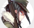 snsのアイコンを描きます 最高に可愛い女の子を中心に描きます！ イメージ3